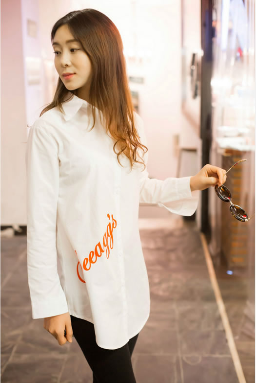WT6027 Stylish Top White