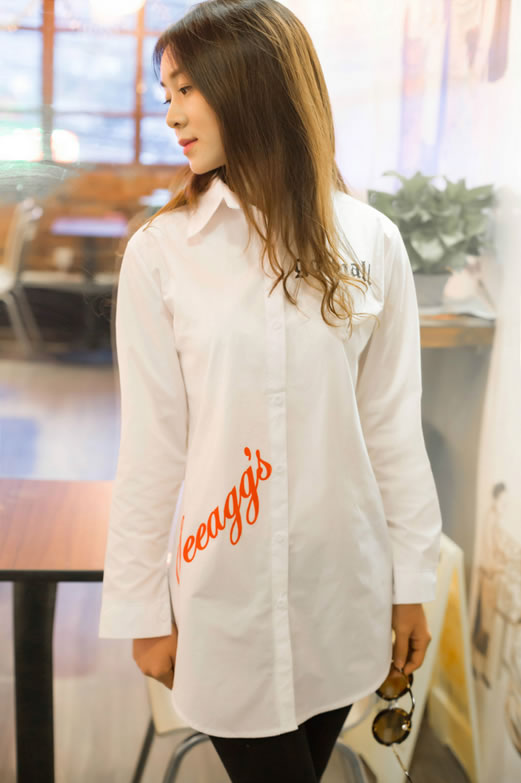 WT6027 Stylish Top White