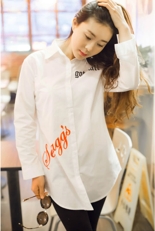 WT6027 Stylish Top White