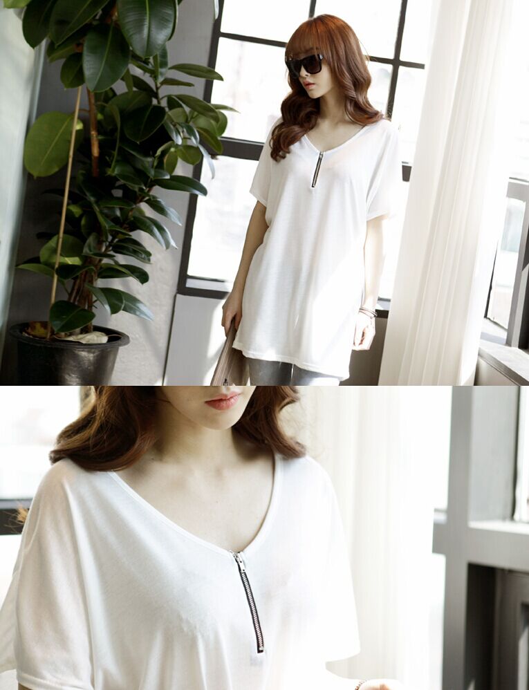 WT6190 Fashion Top White