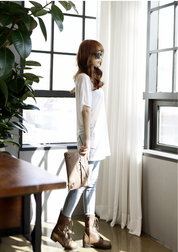 WT6190 Fashion Top White