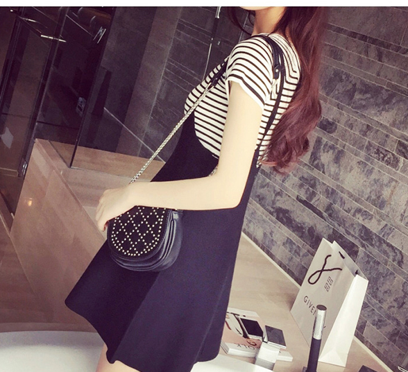 WD6356 Stylish Dress Black