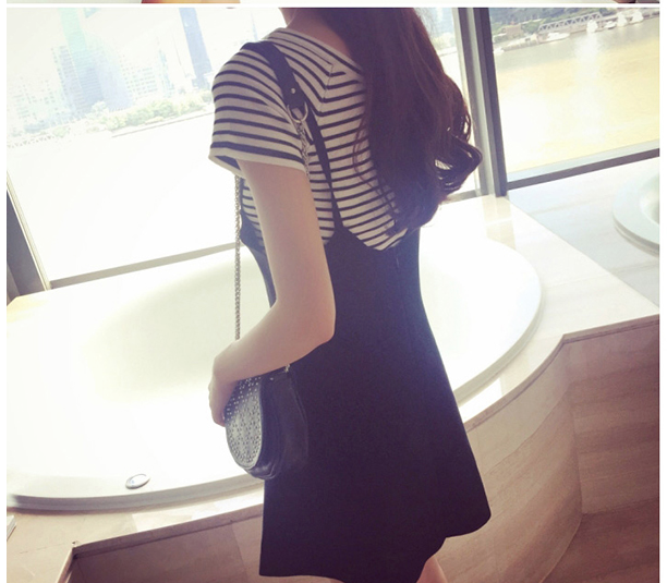WD6356 Stylish Dress Black