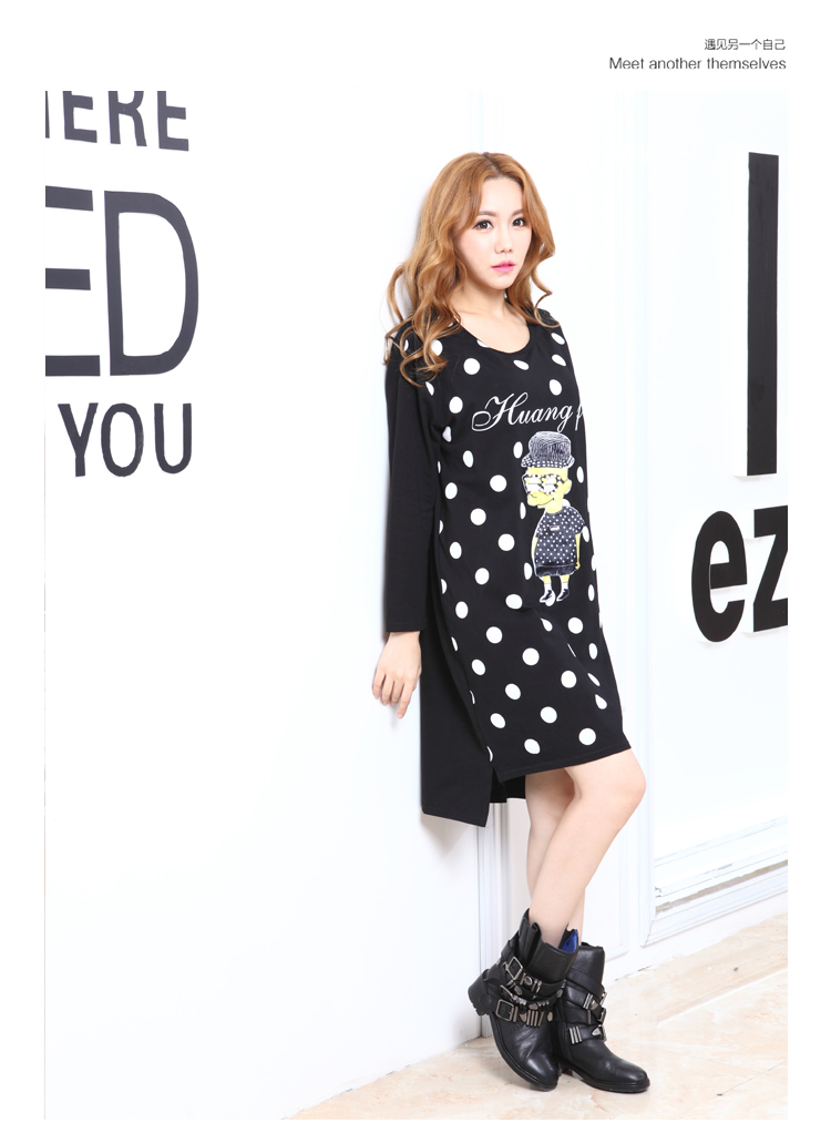WD6394 Cute Fashion Dress Black