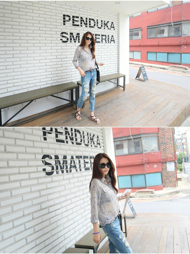 WT6443 Fashion Top As Picture