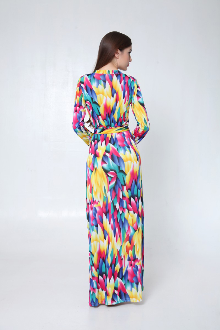 WD6448 Colourful Dress As Picture