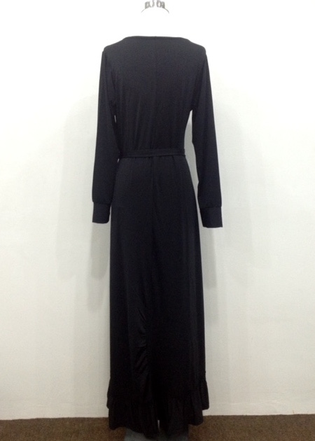 WH1129 Fashion Jubah Black