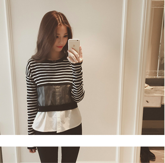 WT6534 Fashion Unique Top As Picture