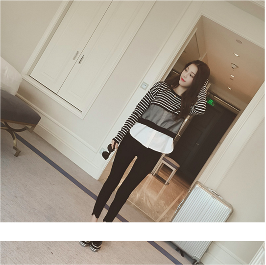 WT6534 Fashion Unique Top As Picture