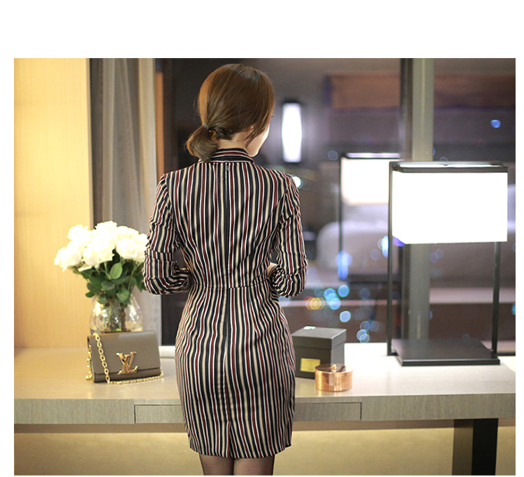 WD6536 Korea Fashion Dress As Picture