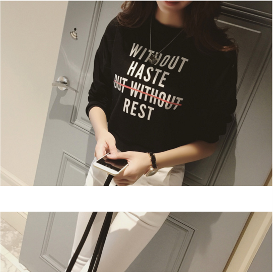 WT6541 Fashion Top Black
