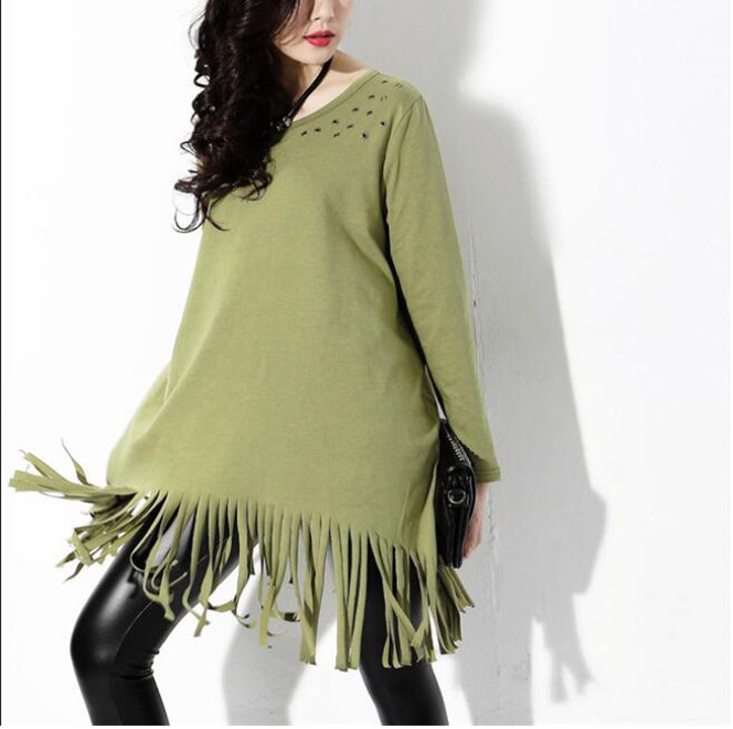 WT6649 Stylish Top Army Green