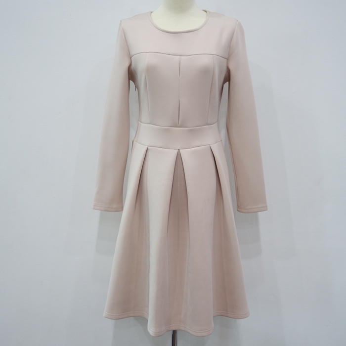 WD6655 Elegant Dress Apricot