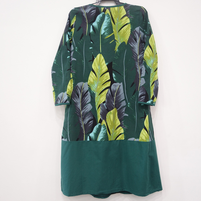 WD6664 Fashion Dress Green