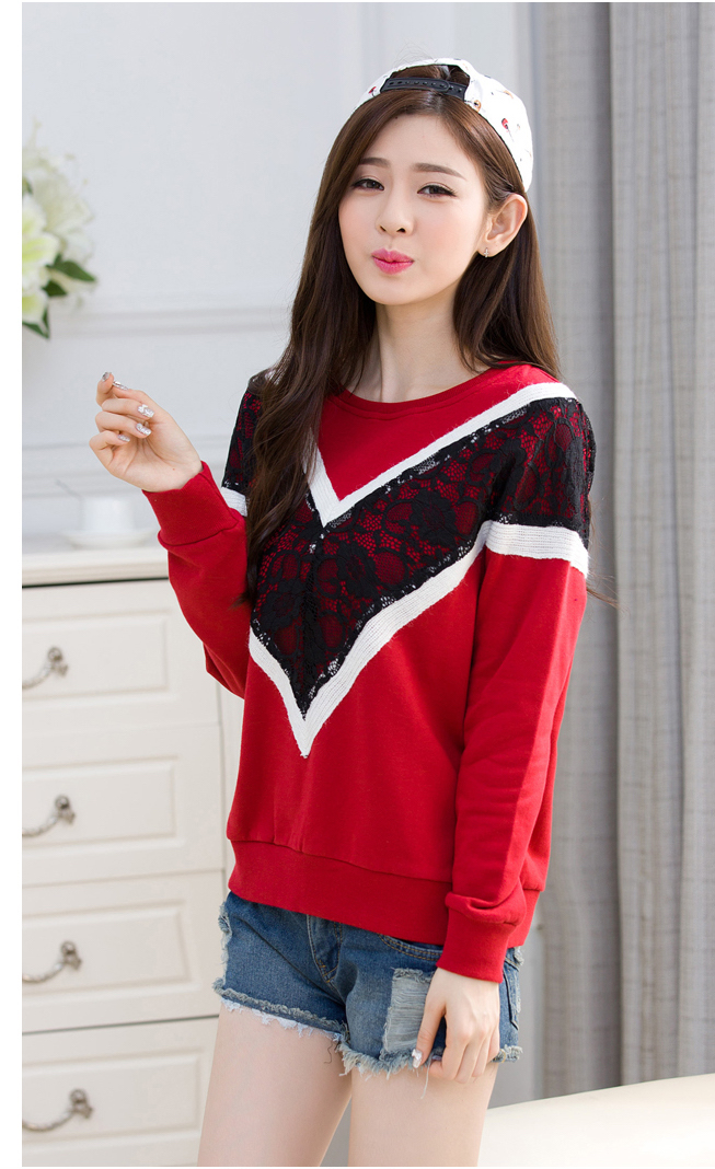 WT6687 Stylish Top Red