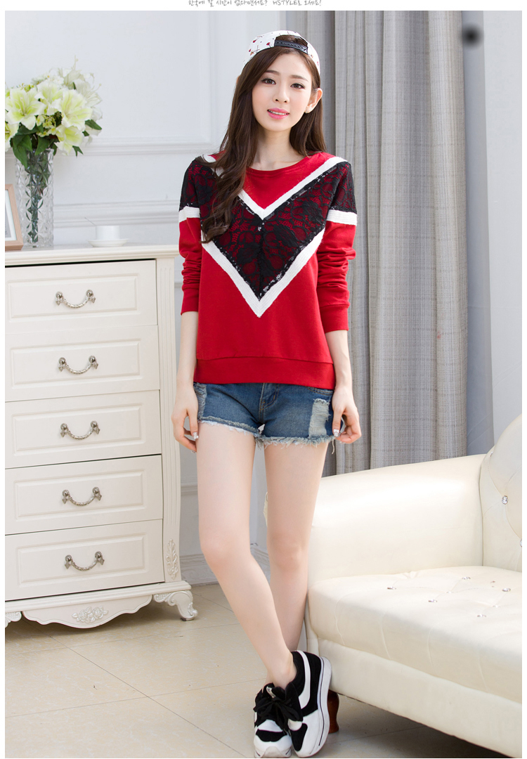 WT6687 Stylish Top Red