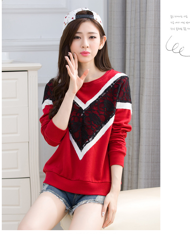 WT6687 Stylish Top Red