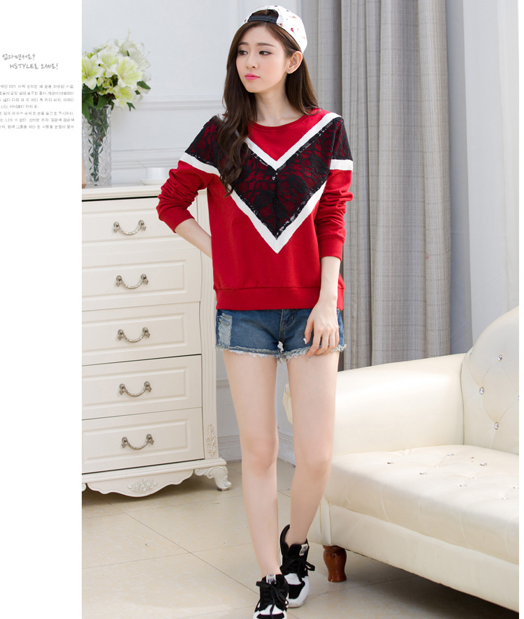 WT6687 Stylish Top Red