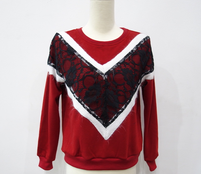 WT6687 Stylish Top Red