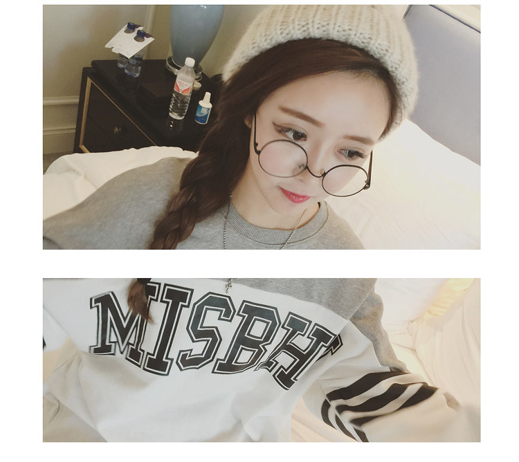 WT6719 Casual Top Grey