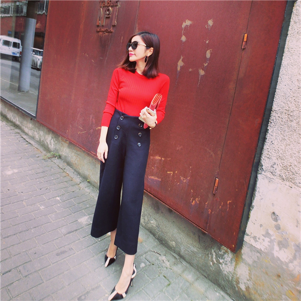 WP6724 Stylish Pant Black