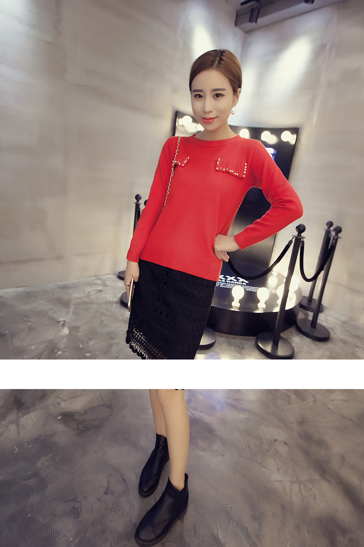 WP6740 Fashion Lace Skirt Black