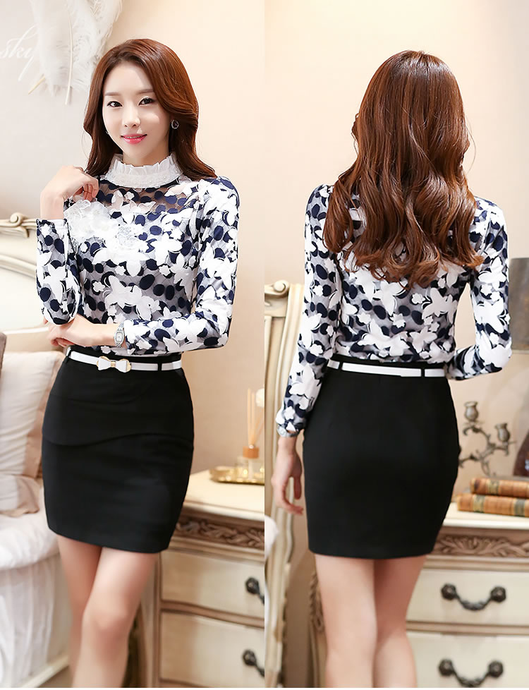 WT6748 Sexy Lace Top As Picture