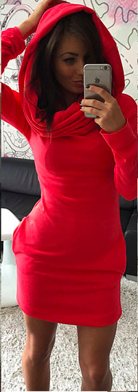 WD6759 Fashion Dress Red 