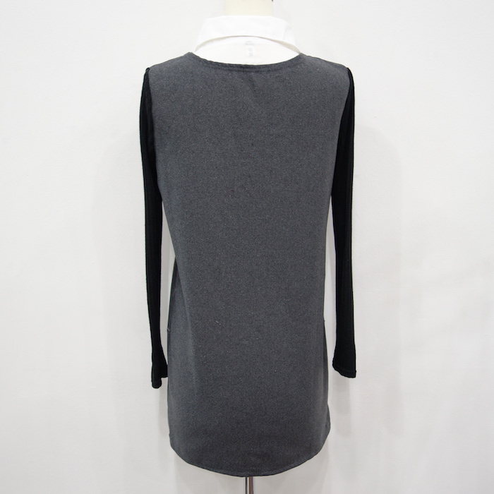 WD6765 One Piece Dress Grey