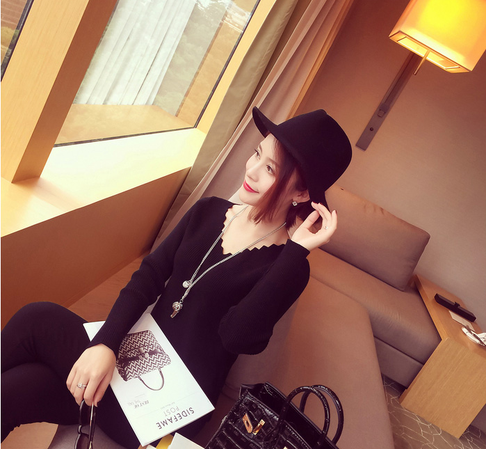 WT6772 Stylish Top Black