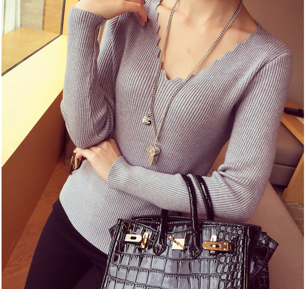 WT6772 Stylish Top Grey