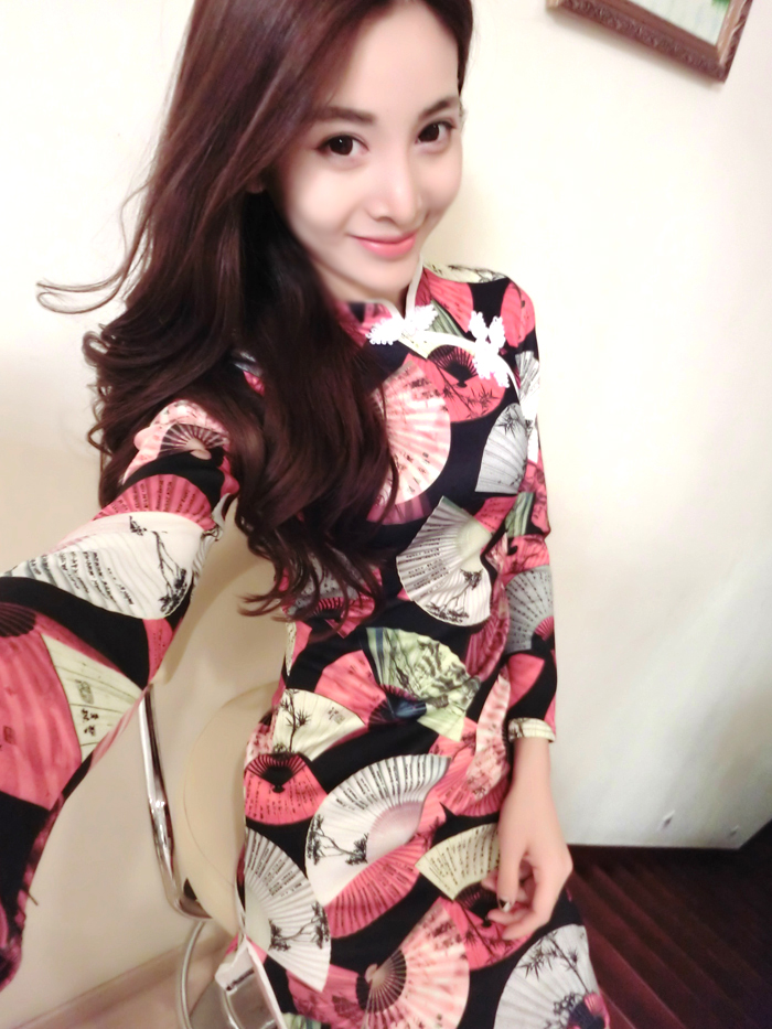 WC3247 Fashion Cheongsam As Picture