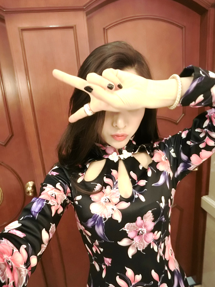 WC3250 Pretty Cheongsam As Picture
