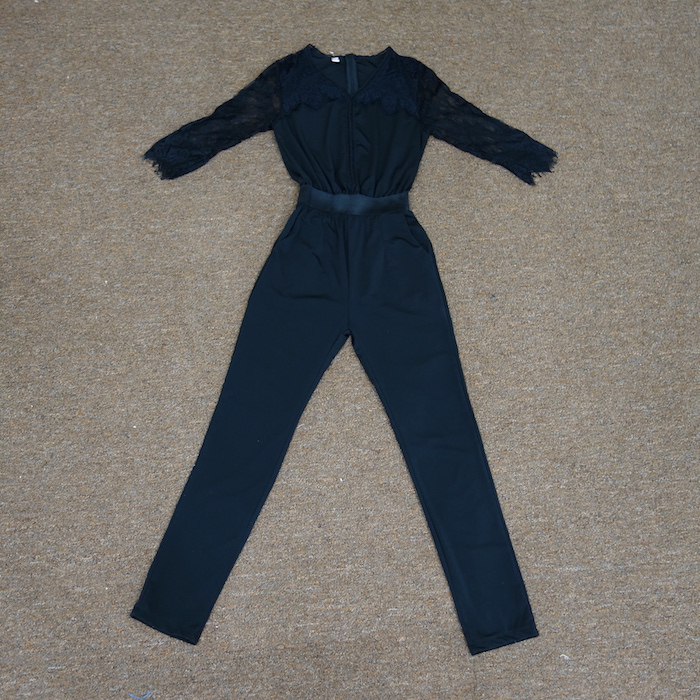 WP6783 Sexy Jumpsuit Black