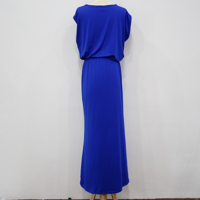 WD6799 Sexy Europe Dress Blue