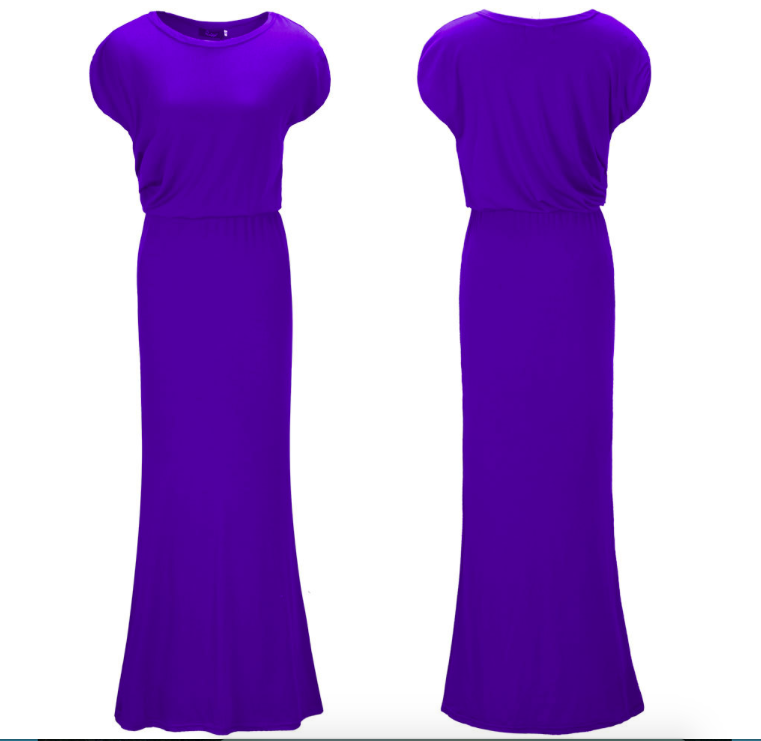 WD6799 Sexy Europe Dress Blue