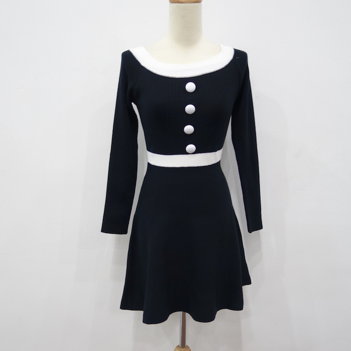 WD6803 Lovely Dress Black