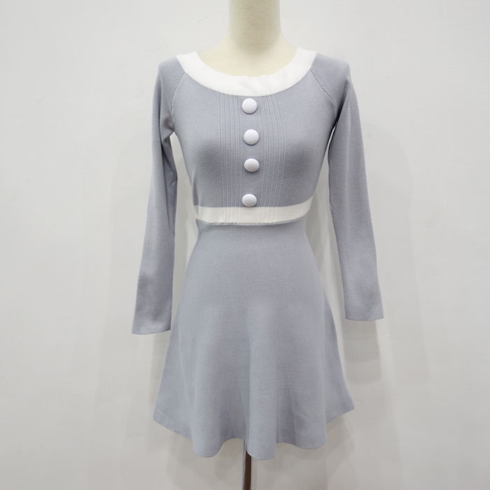 WD6803 Lovely Dress Grey