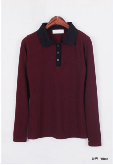 WT6828 Casual Top Red 