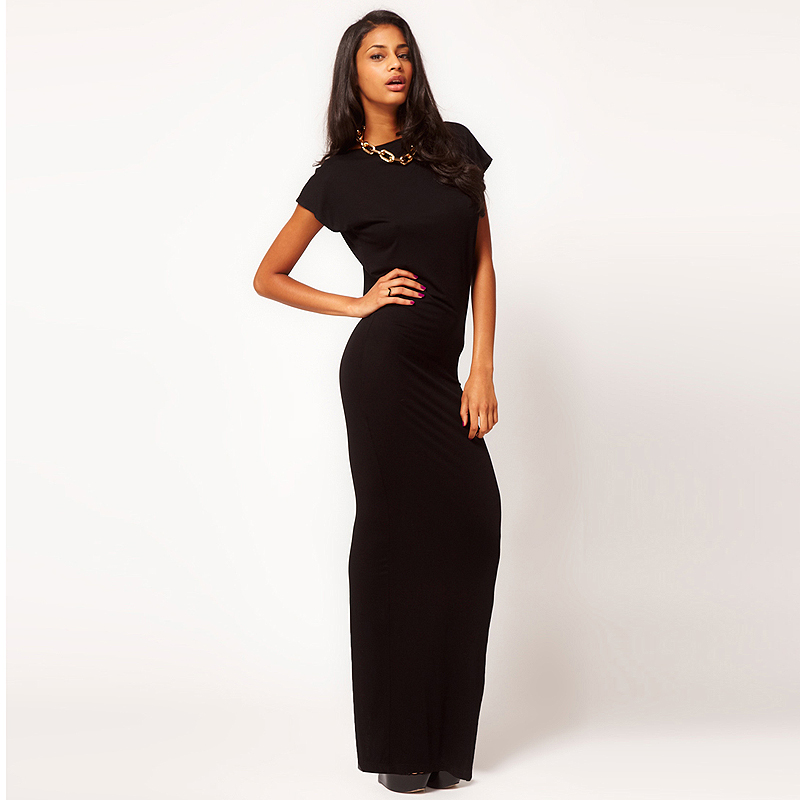 WD6855 Sexy Dress Black