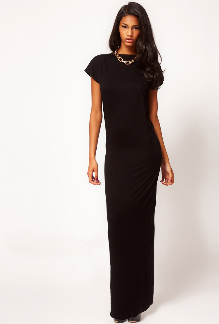 WD6855 Sexy Dress Black