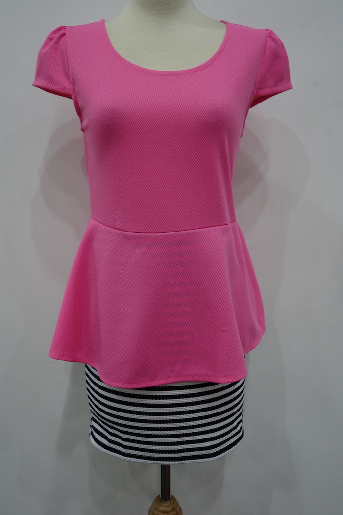 WD3647 One Piece Dress Pink
