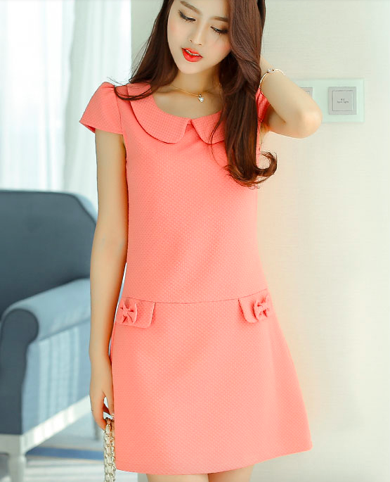 WD3648 Sweet Dress Orange