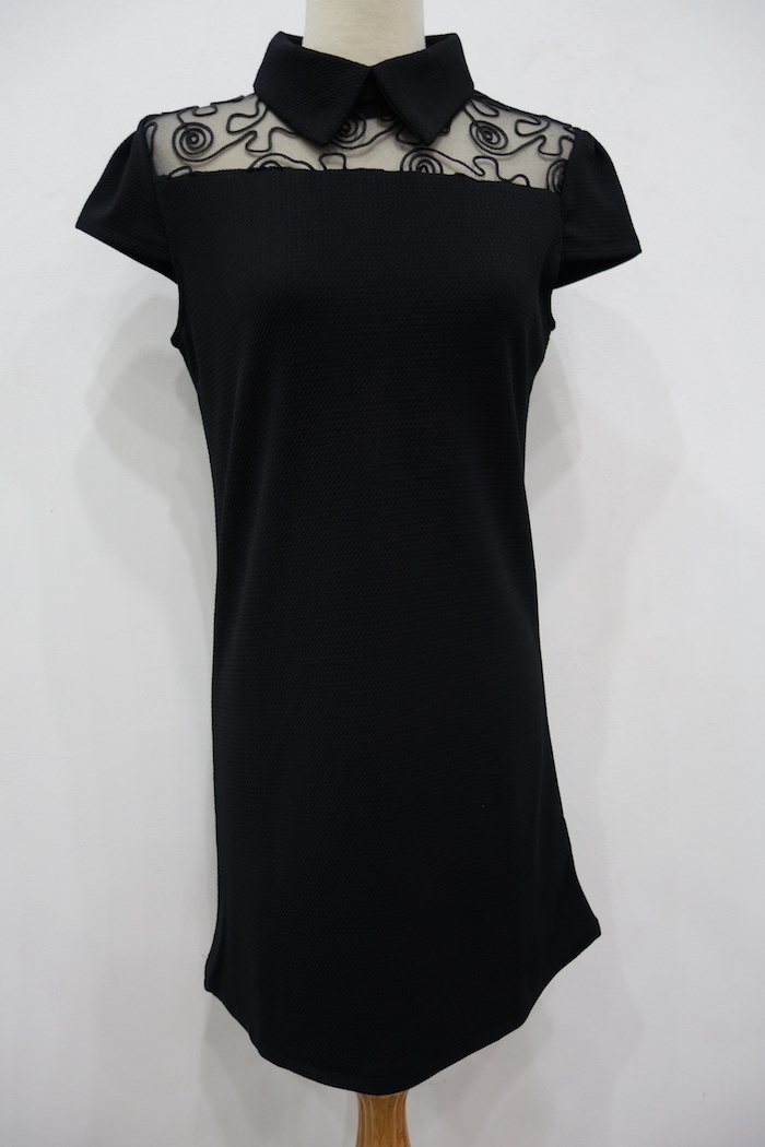 WD3649 Charming Dress Black