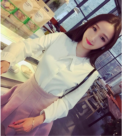WT6867 Fashion OL Top White