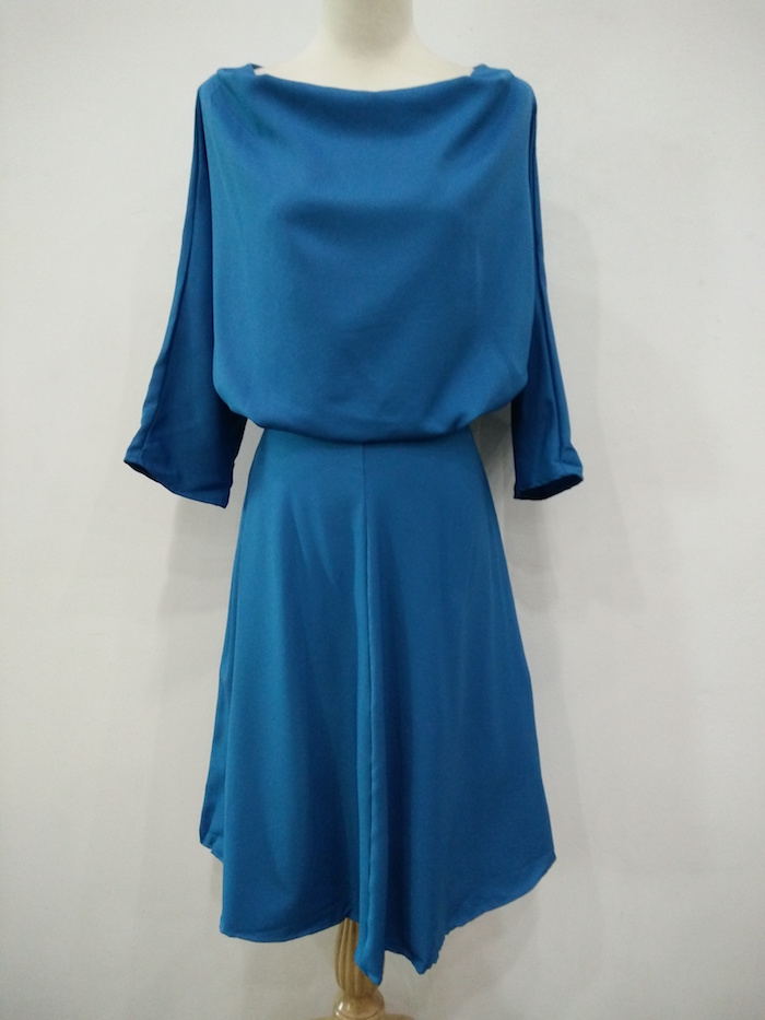 WD6869 Elegant Dress Blue