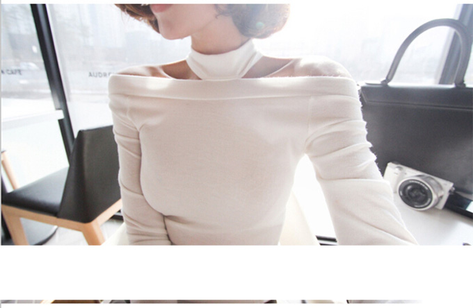 WT6870 Sexy Stylish Top White
