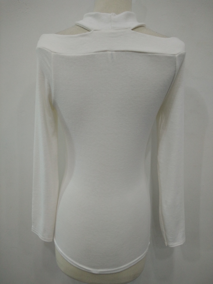 WT6870 Sexy Stylish Top White