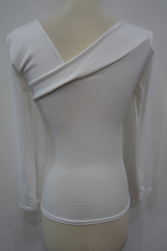 WT6880 Fashion Top White