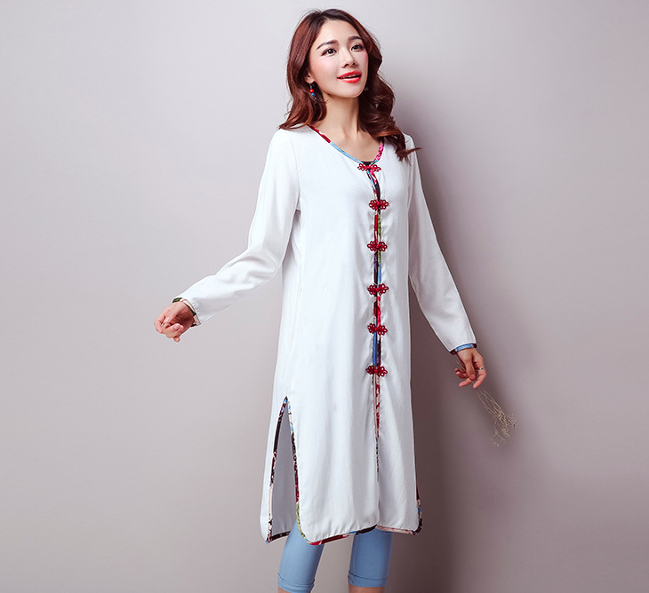 WJ6909 Stylish Cardigan White